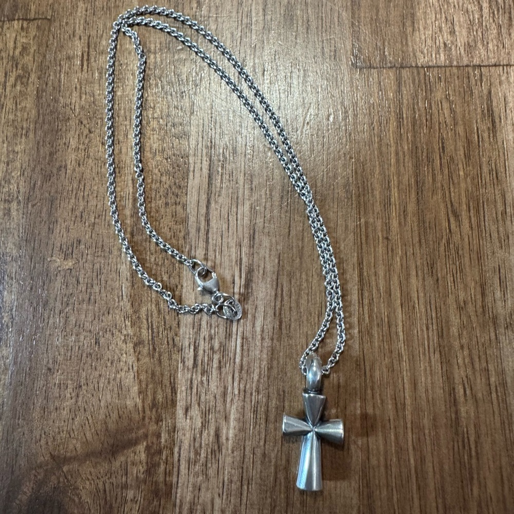 James Avery St Teresa Necklace and 16in chain